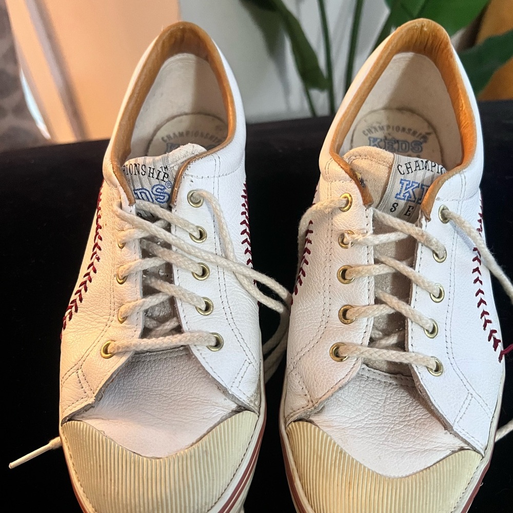 Keds White and Red Women's Shoes